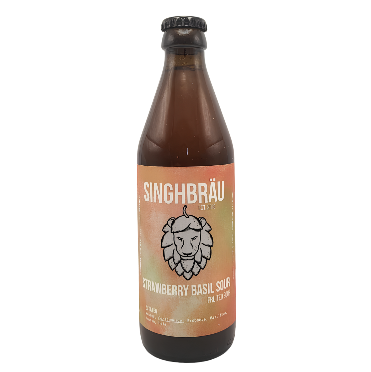 Strawberry Basil Sour
