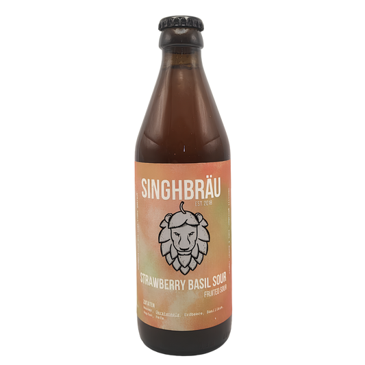 Strawberry Basil Sour