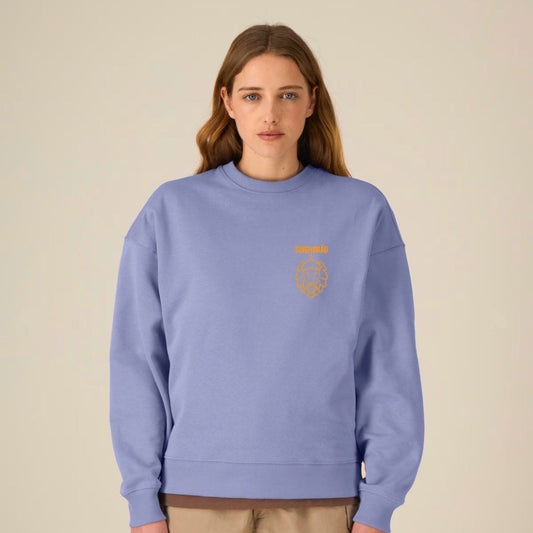 SinghBräu Sweatshirt "stay hydrated" violet
